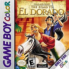 Gold and Glory: The Road to El Dorado (Game Boy Color) packaging / box ...