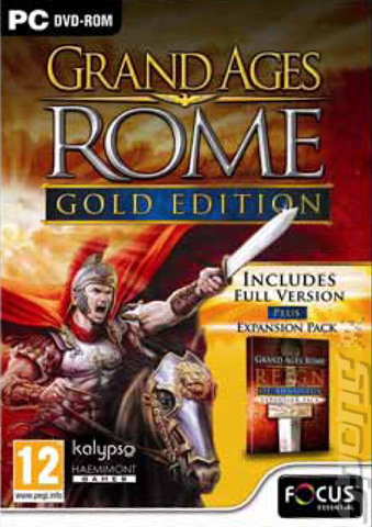 Grand Ages: Rome: Gold Edition - PC Cover & Box Art