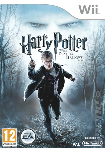 harry potter and the deathly hallows part 1 dvd case. harry potter 7 dvd cover.