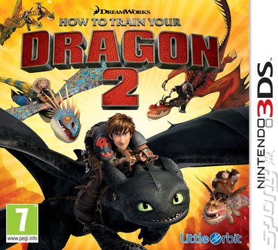 How to Train Your Dragon 2 - 3DS/2DS Cover & Box Art
