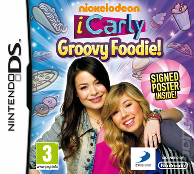 iCarly: Groovy Foodie!  - DS/DSi Cover & Box Art