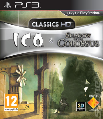 ICO and Shadow of the Colossus Collection - PS3 Cover & Box Art