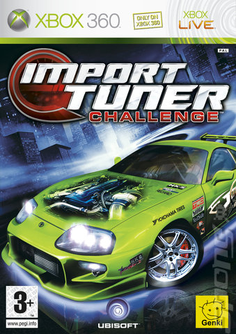 Import Tuner Challenge - Xbox 360 Cover & Box Art