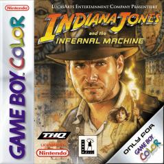 Indiana Jones and the Infernal Machine - Game Boy Color Cover & Box Art