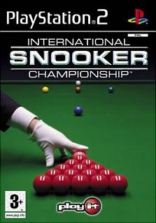 International Snooker Championship - PS2 Cover & Box Art