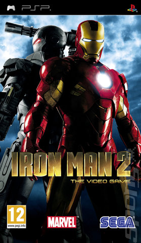 Iron Man 2 - PSP Cover & Box Art