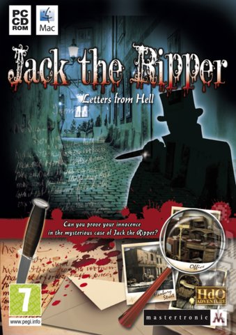 Jack the Ripper: Letters From Hell - PC Cover & Box Art