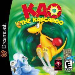 Kao the Kangaroo - Dreamcast Cover & Box Art