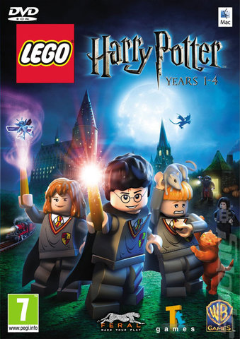 LEGO Harry Potter: Years 1-4 - Mac Cover & Box Art