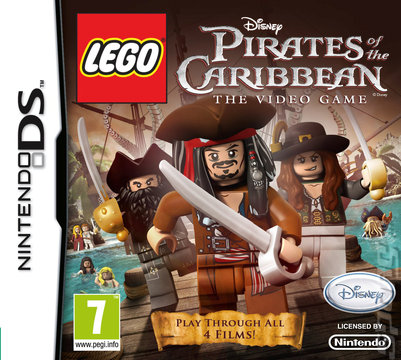 LEGO Pirates of the Caribbean - DS/DSi Cover & Box Art