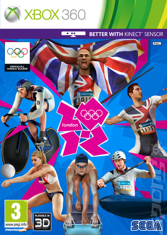 London 2012: The Official Video Game of the Olympic Games - Xbox 360 Cover & Box Art