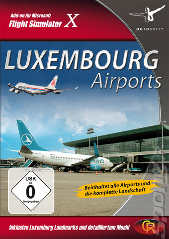 Luxembourg Airports - PC Cover & Box Art