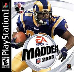 Madden NFL 2003 - PlayStation Cover & Box Art