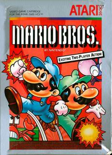 Mario Brothers - Atari 2600/VCS Cover & Box Art