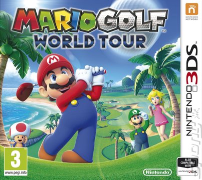 Mario Golf: World Tour - 3DS/2DS Cover & Box Art