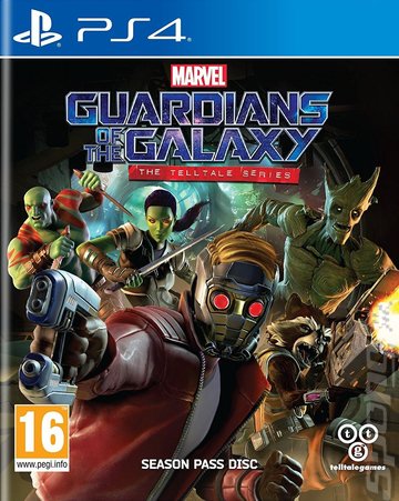 Marvel's Guardians of the Galaxy: The Telltale Series - PS4 Cover & Box Art