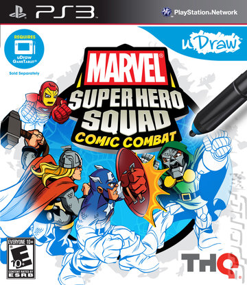 Marvel Super Hero Squad Comic Combat - PS3 Cover & Box Art