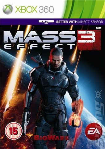 Mass Effect 3 - Xbox 360 Cover & Box Art