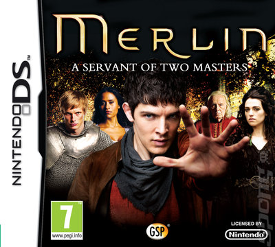 Merlin: A Servant of Two Masters - DS/DSi Cover & Box Art