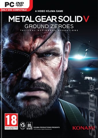 Metal Gear Solid V: Ground Zeroes - PC Cover & Box Art