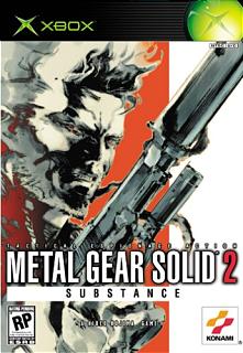 Metal Gear Solid 2: Substance - Xbox Cover & Box Art