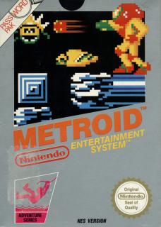 Metroid - NES Cover & Box Art