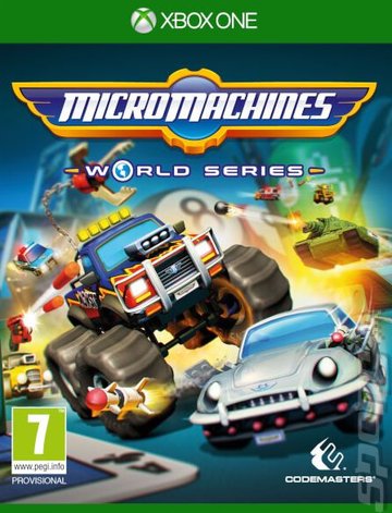 Micro Machines World Series - Xbox One Cover & Box Art