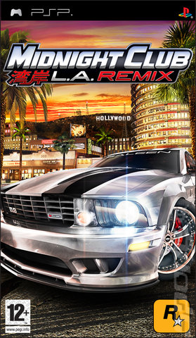 Midnight Club: LA Remix - PSP Cover & Box Art