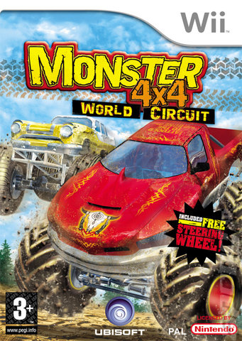 Monster 4X4 World Circuit - Wii Cover & Box Art