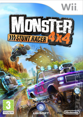 Monster 4x4: Stunt Racer - Wii Cover & Box Art