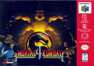 Mortal Kombat 4 - N64 Cover & Box Art