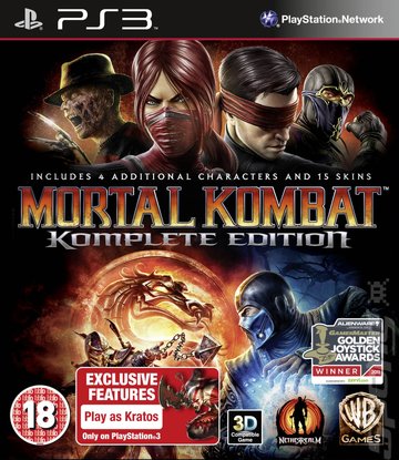 Mortal Kombat: Komplete Edition - PS3 Cover & Box Art