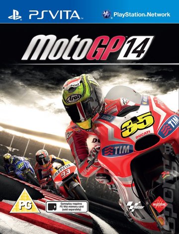 MotoGP 14 - PSVita Cover & Box Art