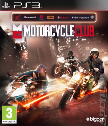 Motorcycle Club - PS3 Cover & Box Art
