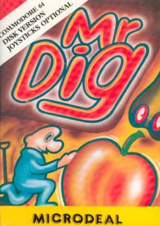 Mr. Dig - C64 Cover & Box Art