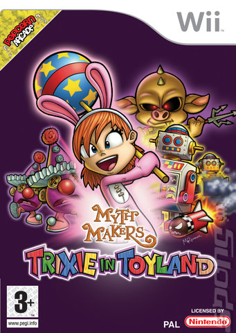 Myth Makers Trixie in Toyland - Wii Cover & Box Art