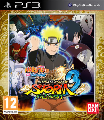 Naruto Shippuden: Ultimate Ninja Storm 3: Full Burst - PS3 Cover & Box Art