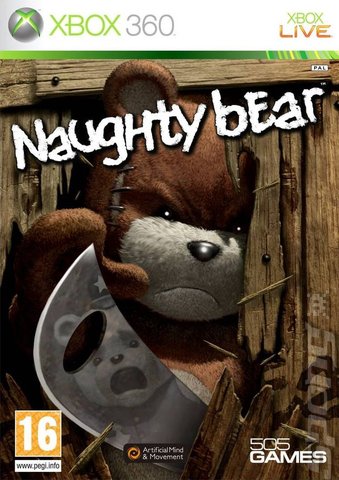 Naughty Bear - Xbox 360 Cover & Box Art