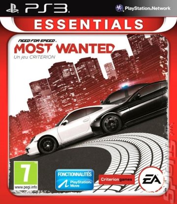 Need For Speed: Most Wanted - PS3 Cover & Box Art