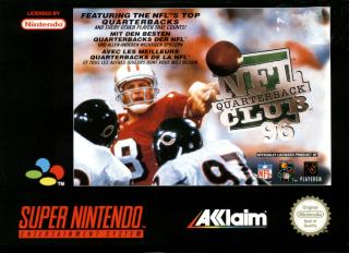 NFL Quarterback Club '96 - SNES Cover & Box Art