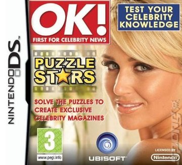Ok! Puzzle Stars - DS/DSi Cover & Box Art