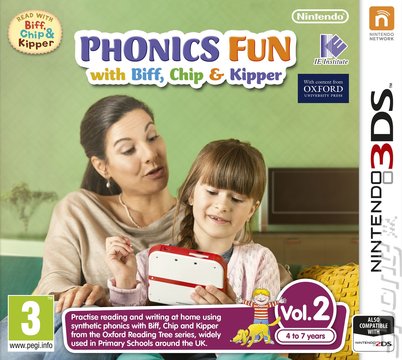 Phonics Fun with Biff, Chip & Kipper: Vol 2 - 3DS/2DS Cover & Box Art
