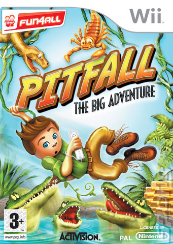 Pitfall: The Big Adventure - Wii Cover & Box Art