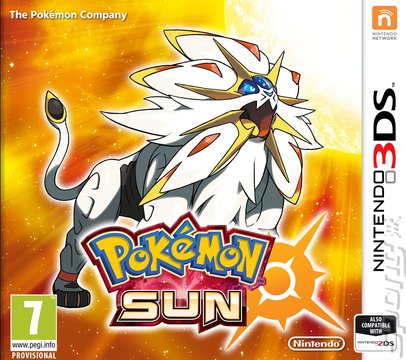 Pok�mon Sun - 3DS/2DS Cover & Box Art