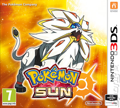 Pok�mon Sun - 3DS/2DS Cover & Box Art