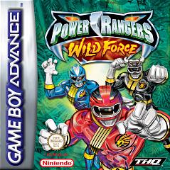 Power Rangers: Wild Force - GBA Cover & Box Art