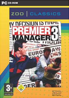 Premier Manager 3 - PC Cover & Box Art