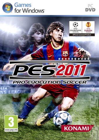 Pro Evolution Soccer 2011 - PC Cover & Box Art
