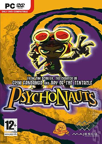 Psychonauts - PC Cover & Box Art