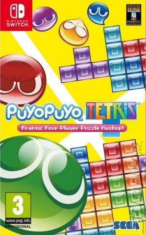 Puyo Puyo Tetris - Switch Cover & Box Art